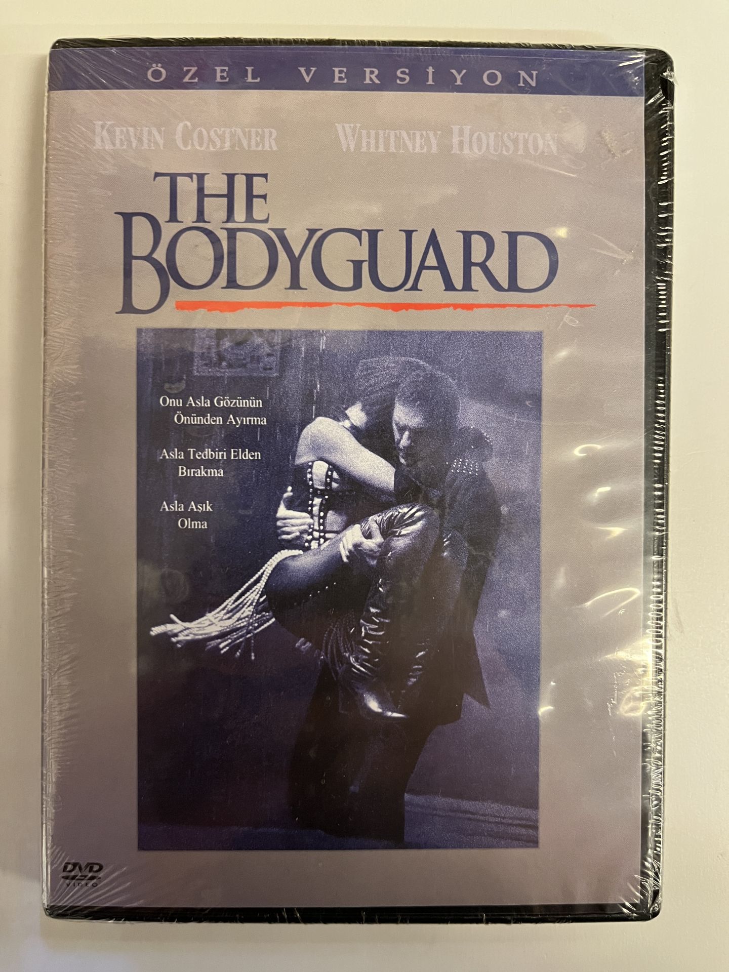 THE BODYGUARD - WHITNEY HOUSTON - KEVIN COSTNER - DVD AMBALAJINDA SIFIR