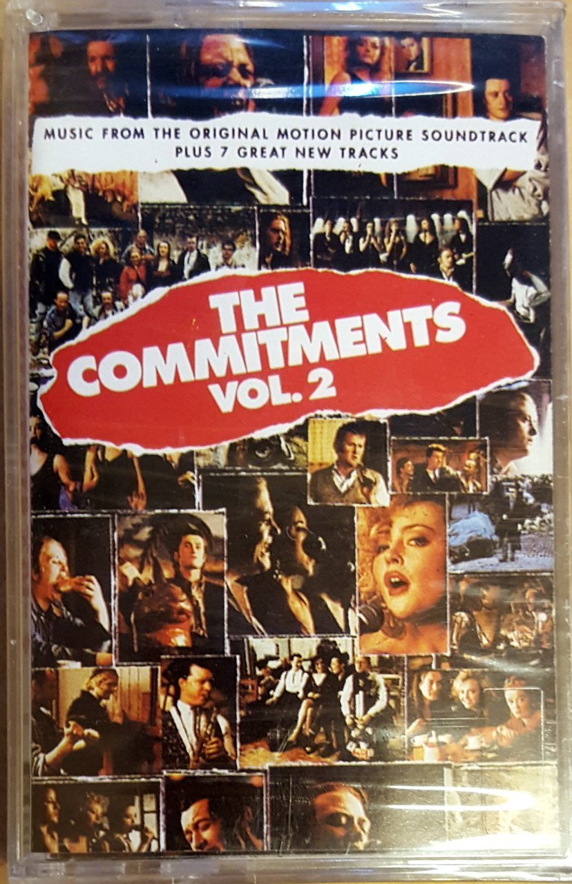 COMMITMENTS VOL 2 - SOUNDTRACK (1994) RAKS CASSETTE MADE IN TURKEY ''NEW''