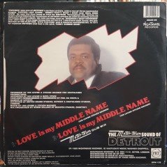 RICHARD ''POPCORN'' WYLIE - LOVE IS MY MIDDLE NAME (1989) - 12'' MAXI SINGLE VINYL PLAK 2.EL