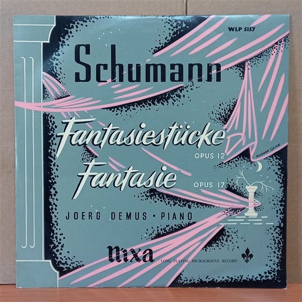 SCHUMANN, JÖRG DEMUS – FANTASIESTÜCKE, OP.12 (1952) - LP 2.EL PLAK