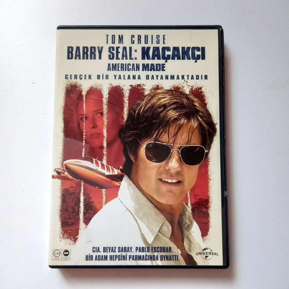 BARRY SEAL: KAÇAKÇI - AMERICAN MADE - TOM CRUISE, DOMHNALL GLEESON, YÖN.: DOUG LIMAN - DVD 2.EL