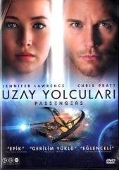 UZAY YOLCULARI - PASSENGERS - JENNIFER LAWRENCE - CHRIS PRATT - DVD 2.EL