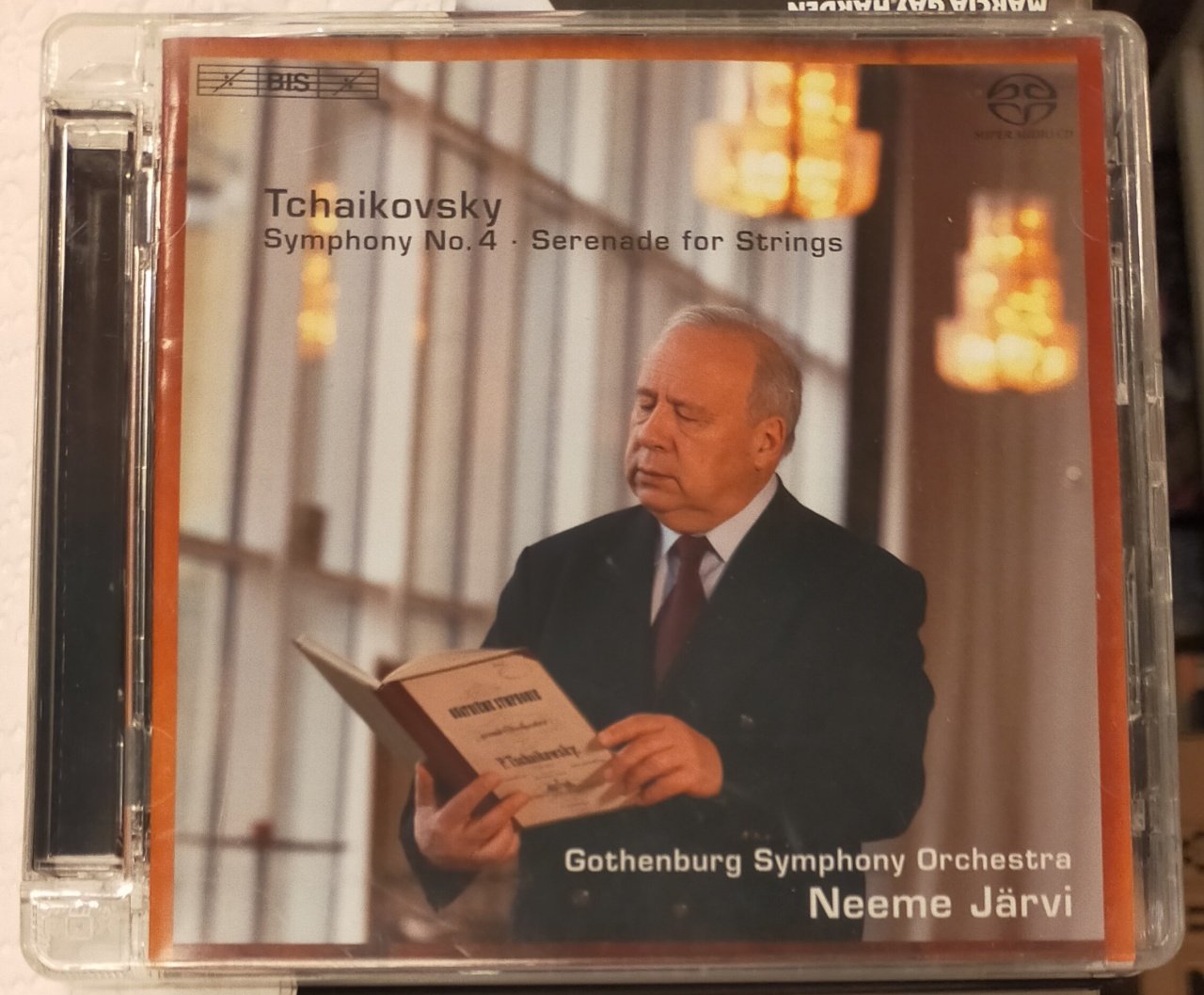 TCHAIKOVSKY - GOTHENBURG SYMPHONY ORCHESTRA, NEEME JÄRVI – SYMPHONY NO. 4 · SERENADE FOR STRINGS (2008) - HYBRID SACD 2.EL