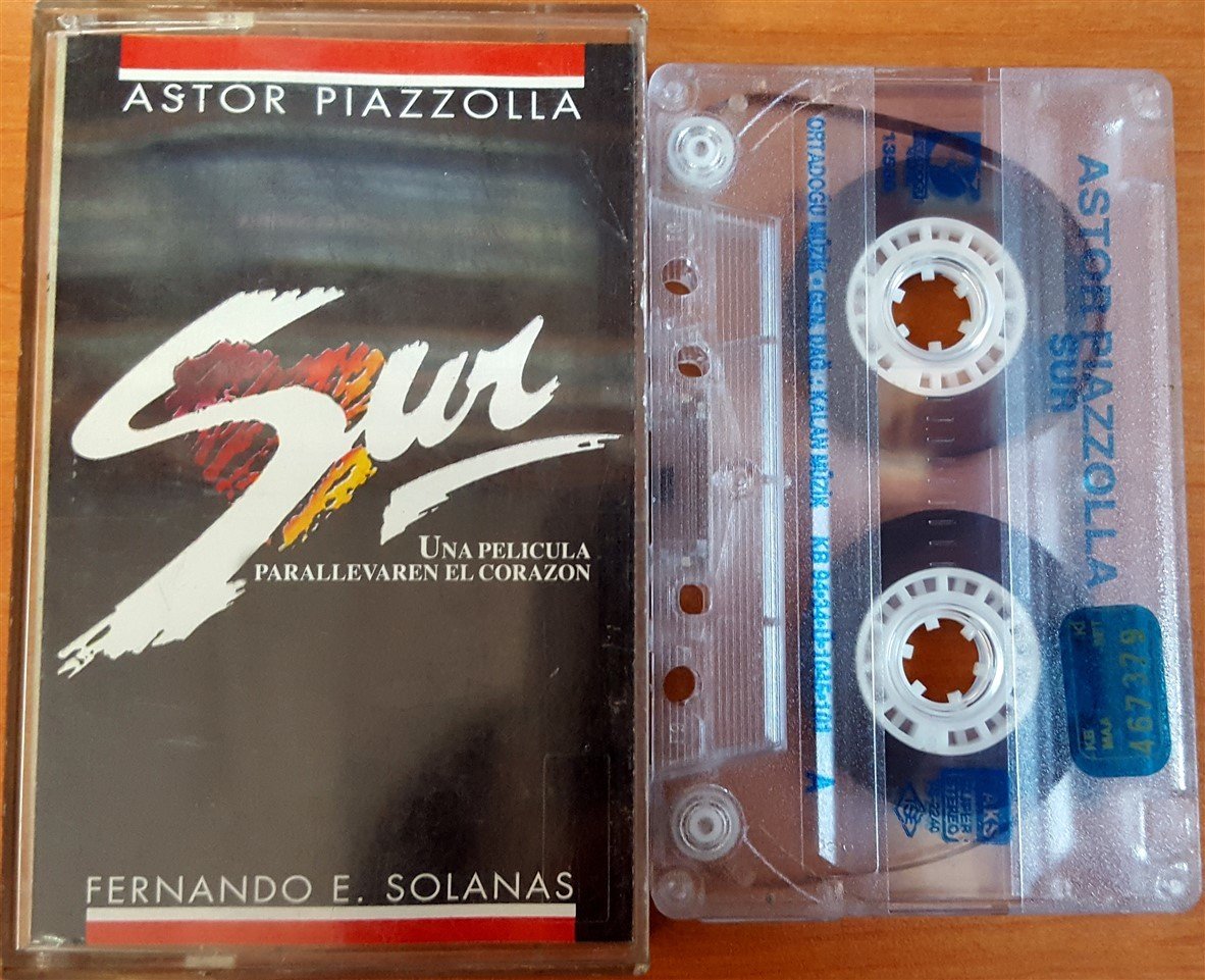 SUR SOUNDTRACK / ASTOR PIAZZOLLA (1994) ORTADOĞU MÜZİK KASET 2.EL