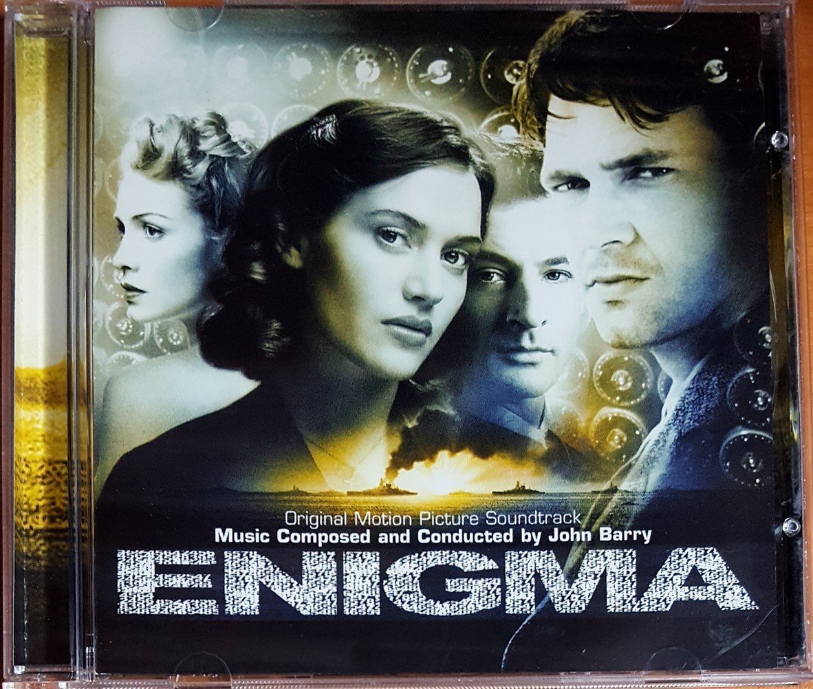 ENIGMA SOUNDTRACK / JOHN BARRY (2001) DECCA RECORDS CD 2.EL
