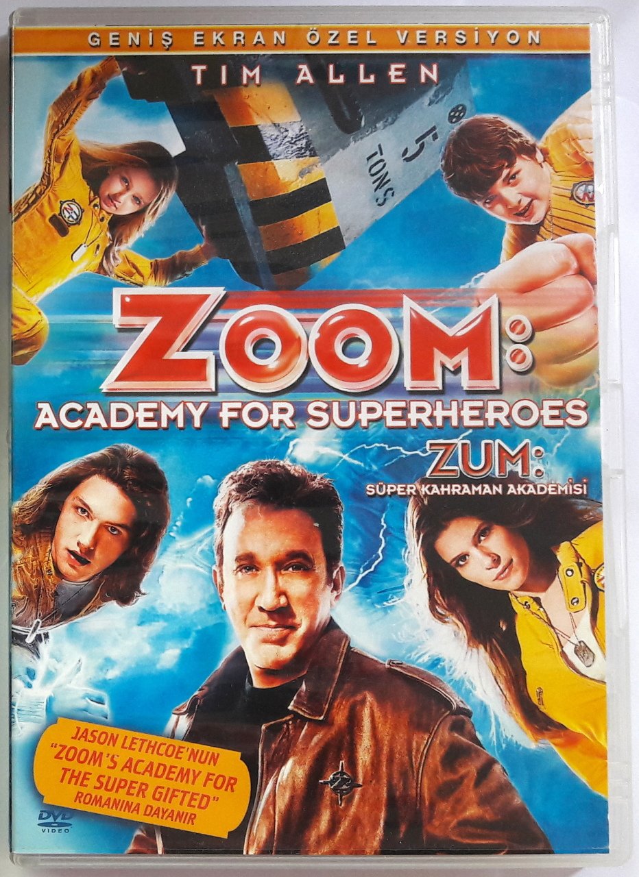 ZOOM: ACADEMY FOR SUPERHEROES - ZUM: SÜPER KAHRAMAN AKADEMİSİ - TIM ALLEN - DVD 2.EL