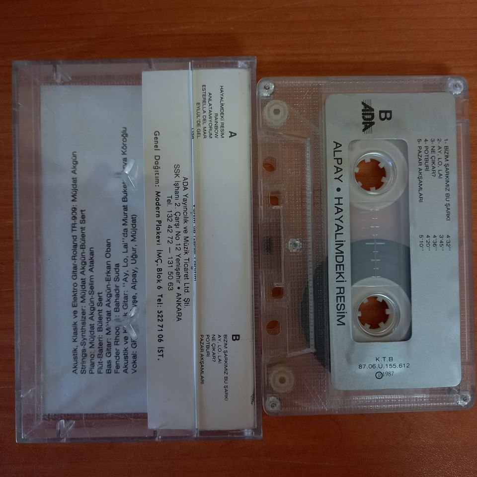 ALPAY - HAYALİMDEKİ RESİM (1987) - KASET 2. EL