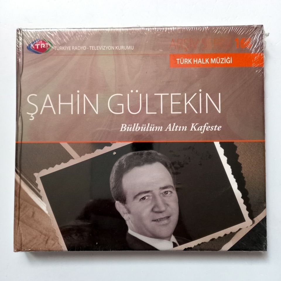 ŞAHİN GÜLTEKİN - BÜLBÜLÜM ALTIN KAFESTE / TÜRK HALK MÜZİĞİ / TRT ARŞİV SERİSİ 166 - CD SIFIR