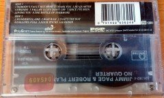 JIMMY PAGE & ROBERT PLANT - NO QUARTER / UNLEDDED CASSETTE MADE IN TURKEY ''NEW''