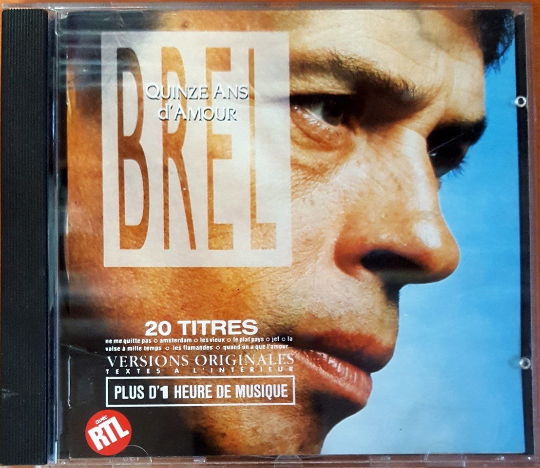 JACQUES BREL - QUINZE ANS D'AMOUR CD 2.EL