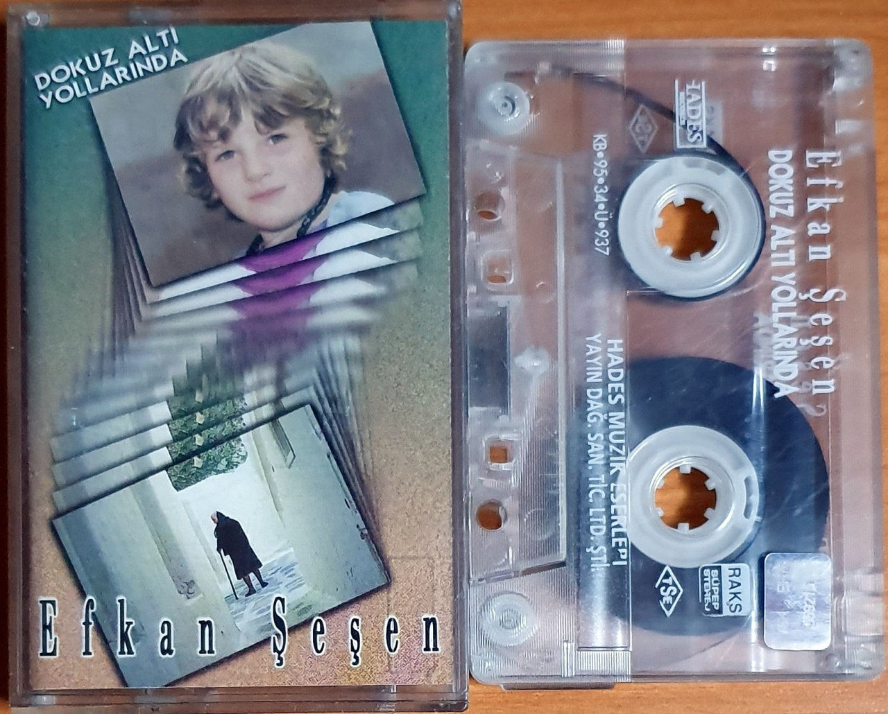 EFKAN ŞEŞEN - DOKUZ ALTI YOLLARINDA (1995) - KASET HADES MÜZİK 2.EL