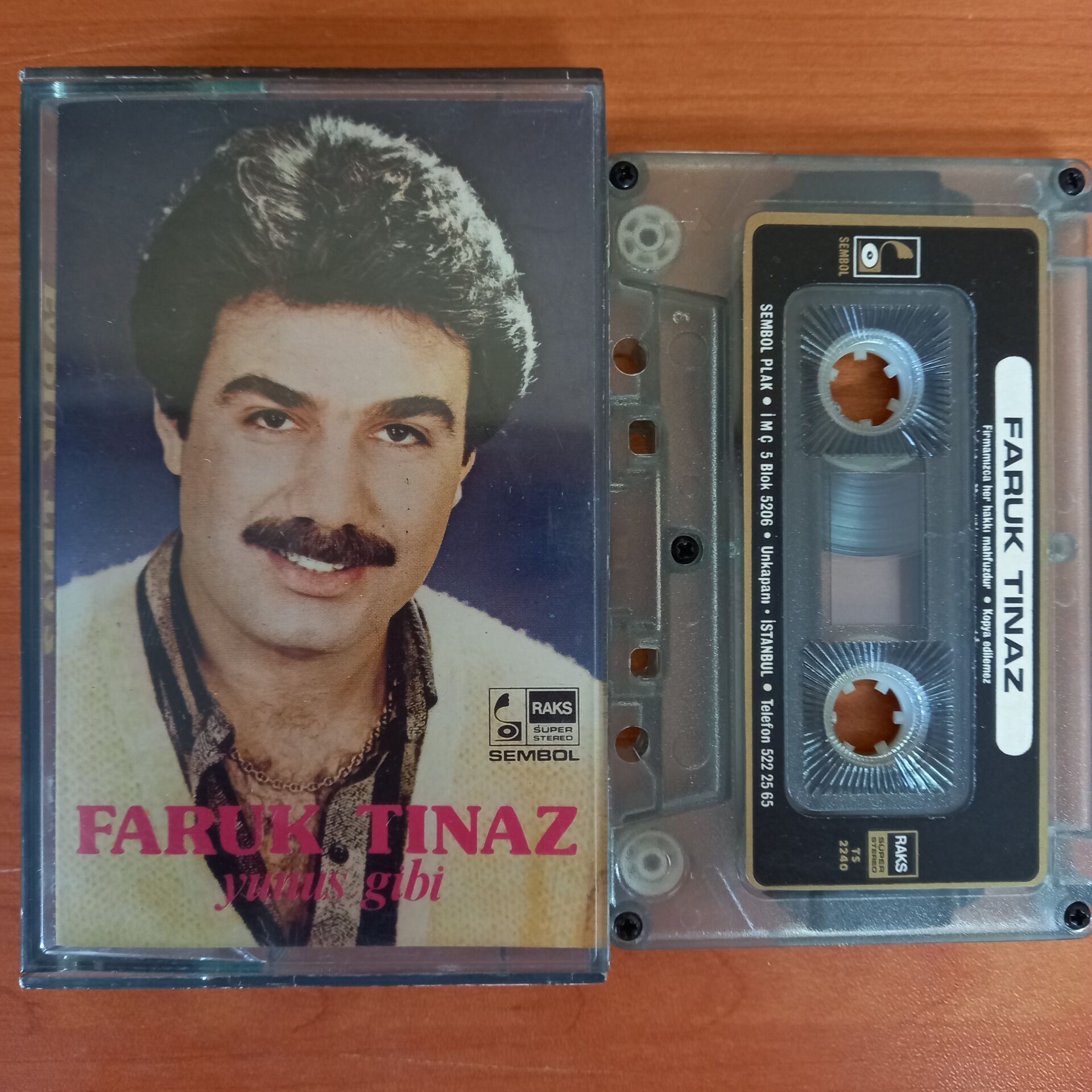 FARUK TINAZ - YUNUS GİBİ - KASET 2. EL