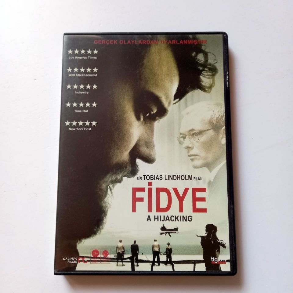 FİDYE - A HIJACKING - PILOU ASBAEK, SOREN MALLING, YÖN.: TOBIAS LINDHOLM - DVD 2.EL