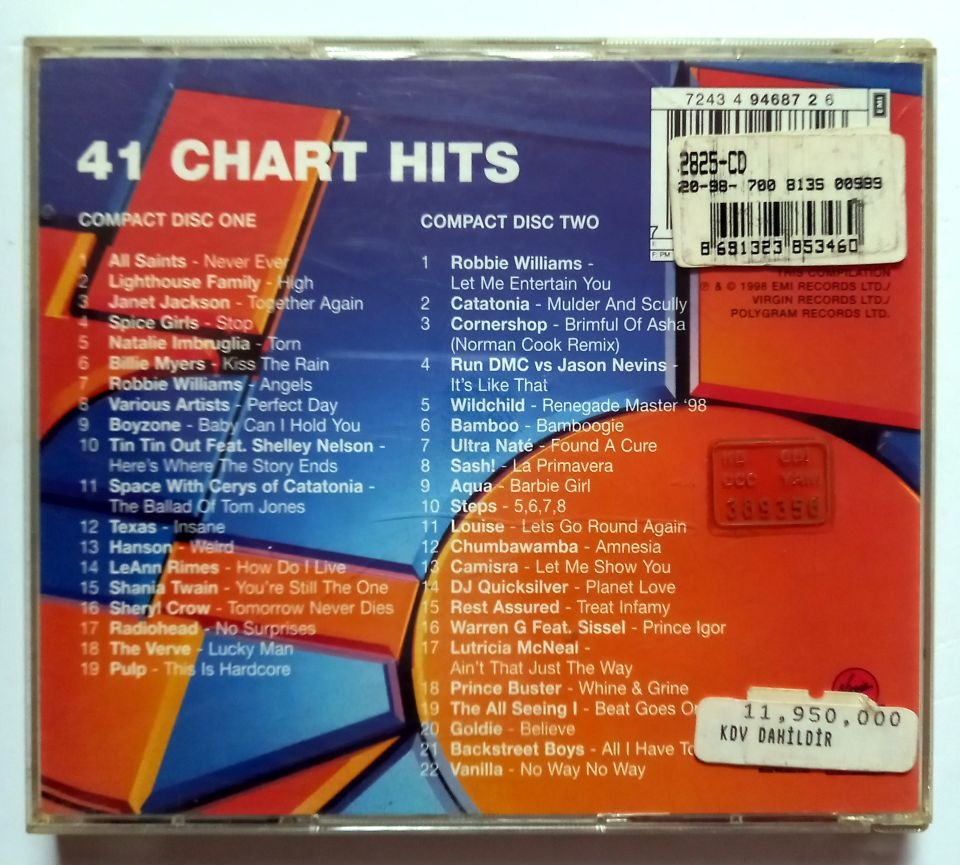 NOW THAT\'S WHAT I CALL MUSIC! 39 (1998) - 2CD 2.EL