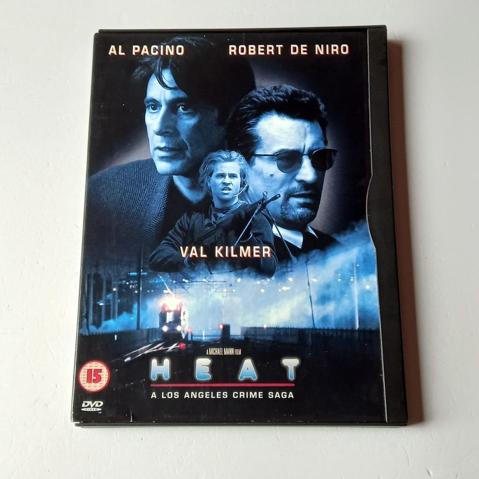 HEAT - AL PACINO, ROBERT DE NIRO, VAL KILMER - YÖN.: MICHAEL MANN - DVD SNAPCASE 2.EL TÜRKÇE ALTYAZI YOKTUR