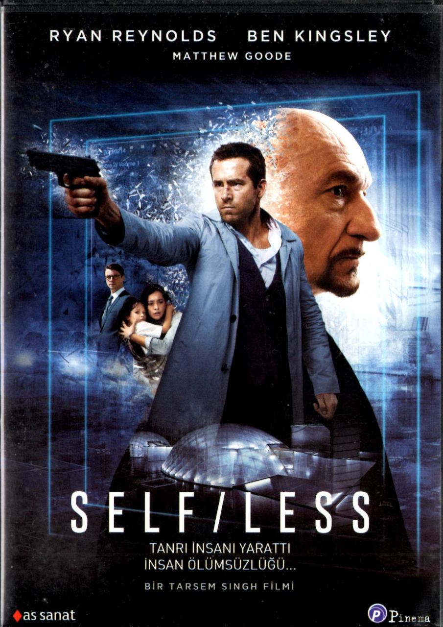 SELF/LESS - RYAN REYNOLDS - BEN KINGSLEY - TARSEM SINGH - DVD 2.EL