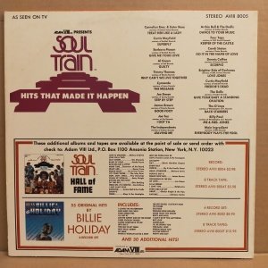 SOUL TRAIN HITS THAT MADE IT HAPPEN - V/A CURTIS MAYFIELD AL GREEN JOE TEX JAMES BROWN CYMANDE (1973) - LP 2.EL PLAK