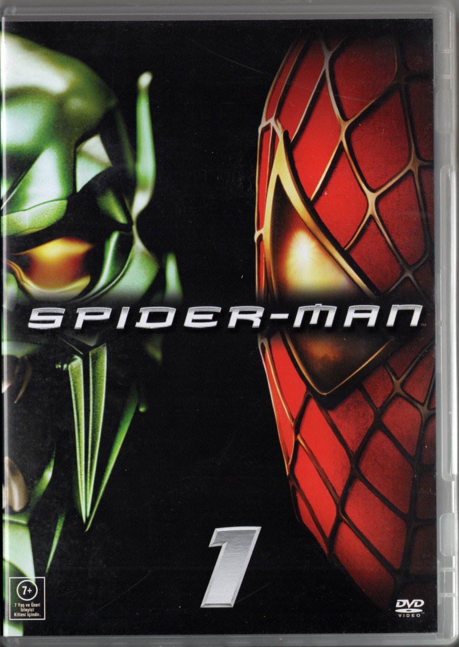 SPIDER-MAN - ÖRÜMCEK-ADAM - TOBEY MAGUIRE - KIRSTEN DUNST - SAM RAIMI - MARVEL - DVD 2.EL