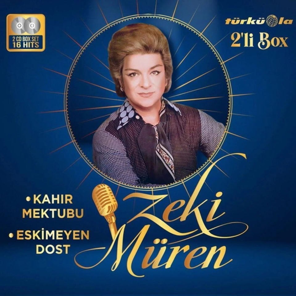 ZEKİ MÜREN - KAHIR MEKTUBU (1981) & ESKİMEYEN DOST (1982) - 2CD YENİ BASIM DIGIPACK SIFIR