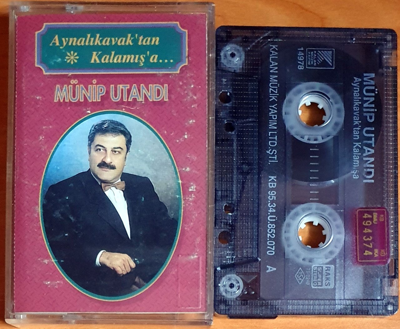 MÜNİP UTANDI / AYNALIKAVAK'TAN KALAMIŞ'A (1995) - KASET 2.EL