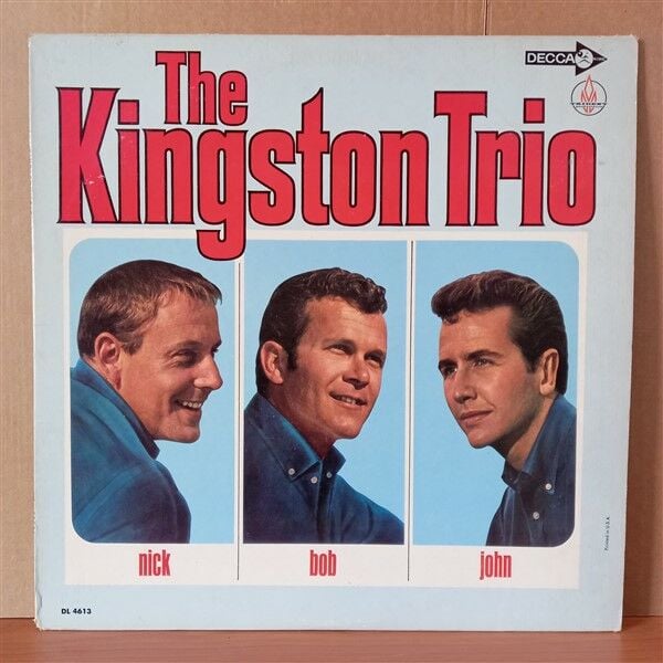 THE KINGSTON TRIO – NICK - BOB - JOHN (1964) - LP 2.EL PLAK