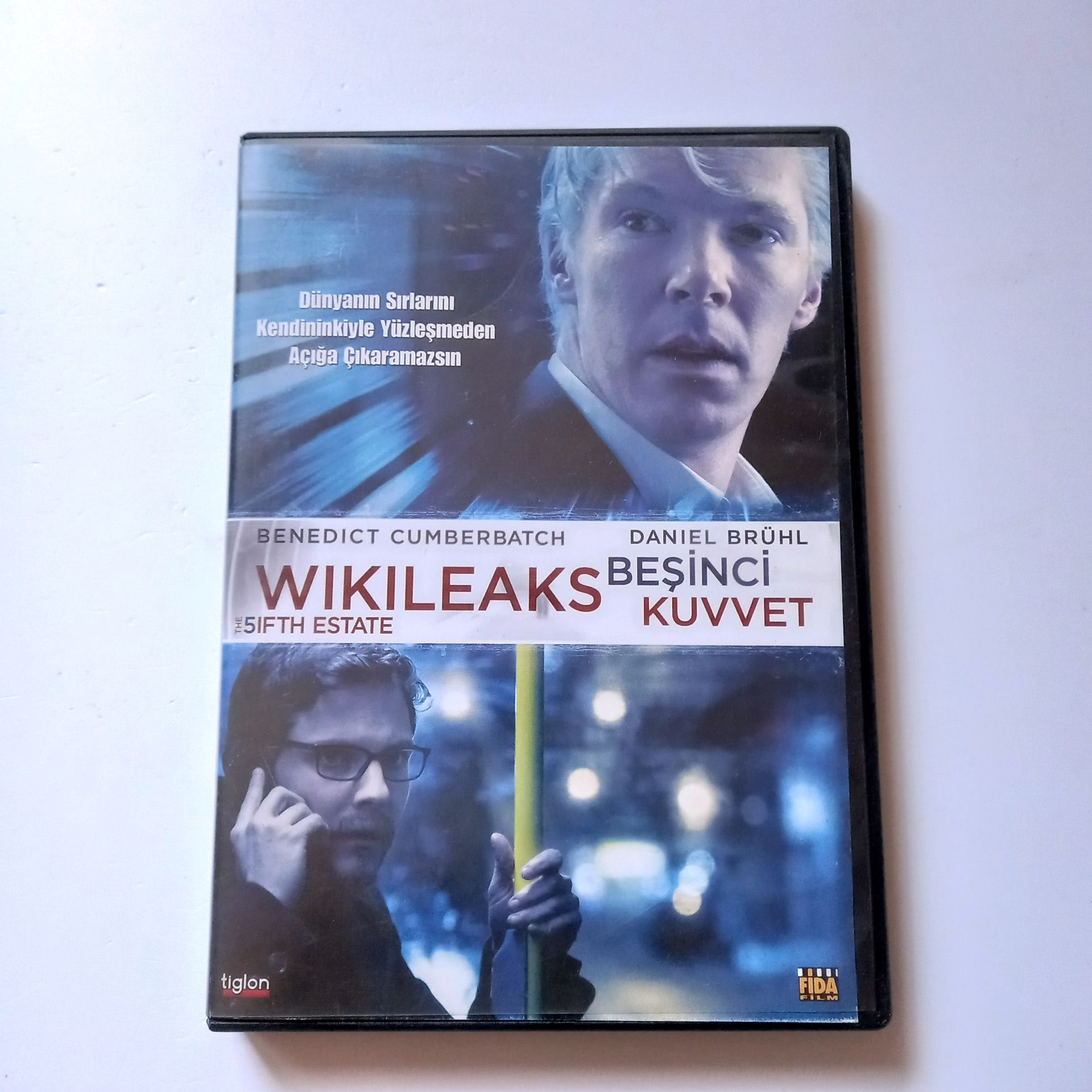 WIKILEAKS BEŞİNCİ KUVVET - THE 5IFTH ESTATE - BENEDICT CUMBERBATCH, DANIEL BRÜHL, YÖN.: BILL CONDON - DVD 2.EL