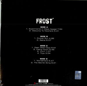 FROST - EXPERIMENTS IN MASS APPEAL (2008) - 2LP + CD 2021 EDITION GATEFOLD SIFIR PLAK