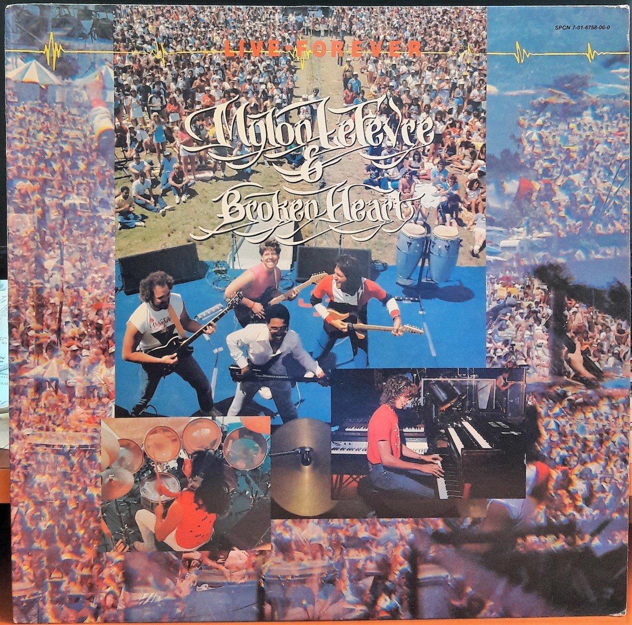 MYLON LeFEVRE & BROKEN HEARTS - LIVE FOREVER (1982) - PLAK 2.EL