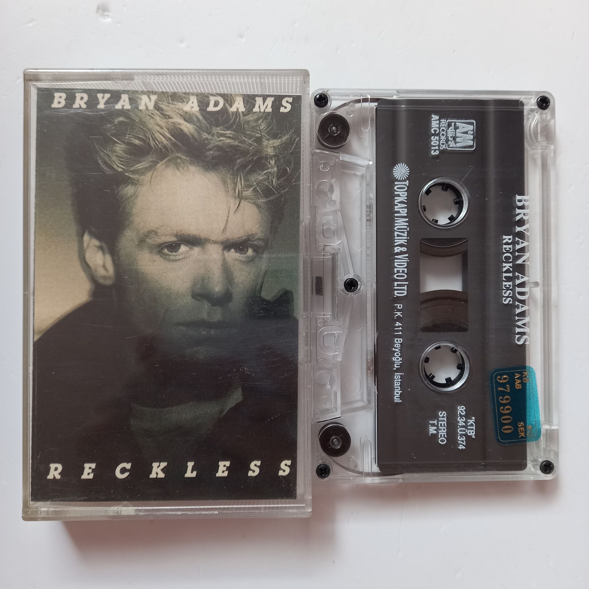 BRYAN ADAMS - RECKLESS (1992) - KASET 2.EL