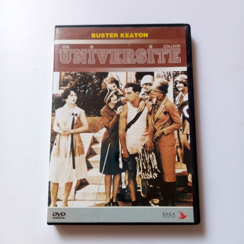 ÜNİVERSİTE - COLLEGE - BUSTER KEATON, ANNE CORNWALL, YÖN.: JAMES W. HORNE,  BUSTER KEATON - DVD 2.EL