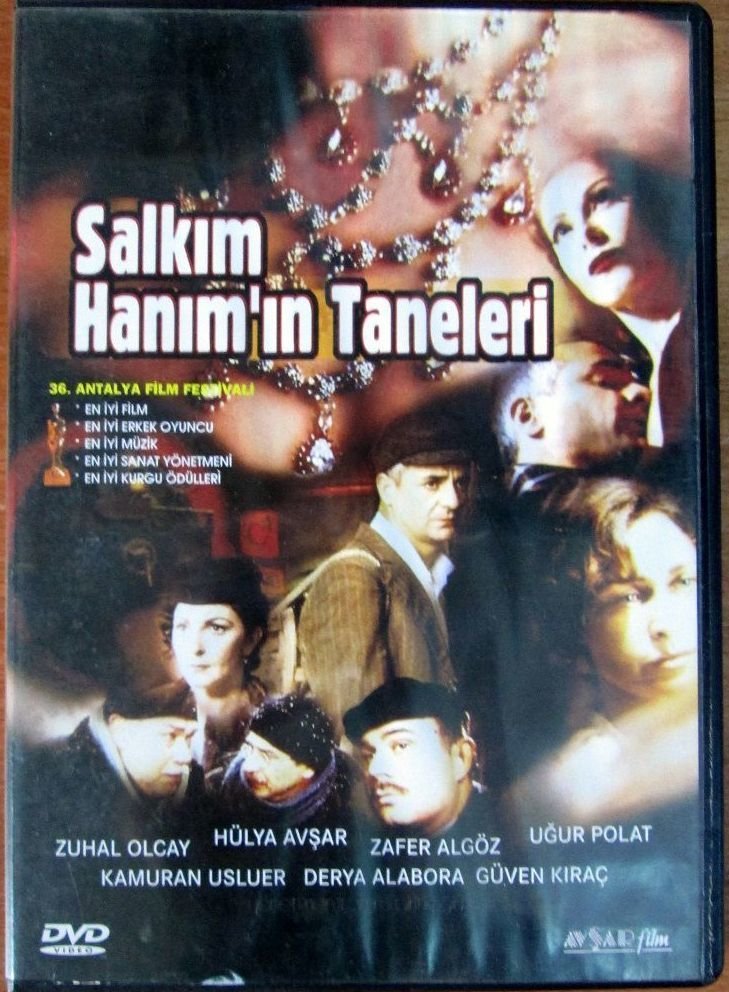 SALKIM HANIM'IN TANELERİ - ZUHAL OLCAY - HÜLYA AVŞAR - KAMURAN USLUER - GÜVEN KIRAÇ - TOMRİS GİRİTLİOĞLU - DVD 2.EL