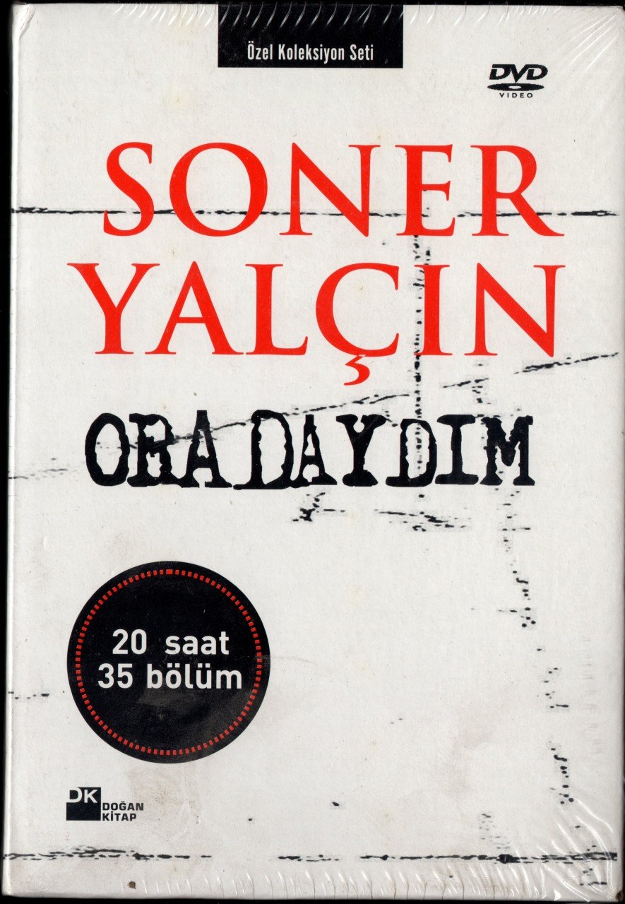 ORADAYDIM - SONER YALÇIN - BELGESEL 5DVD KUTU SIFIR