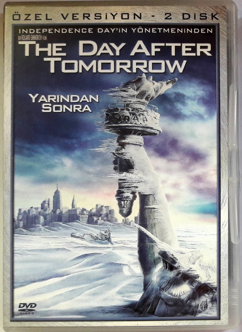 YARINDAN SONRA - THE DAY AFTER TOMORROW - DENNIS QUAID - JACK GYLLENHAAL - 2DVD 2.EL