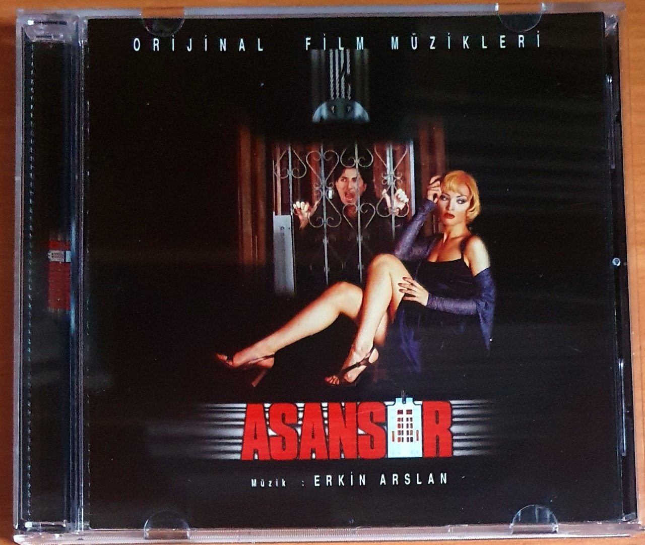 ASANSÖR / ORJİNAL FİLM MÜZİKLERİ / ERKİN ARSLAN (1999) - CD 2.EL