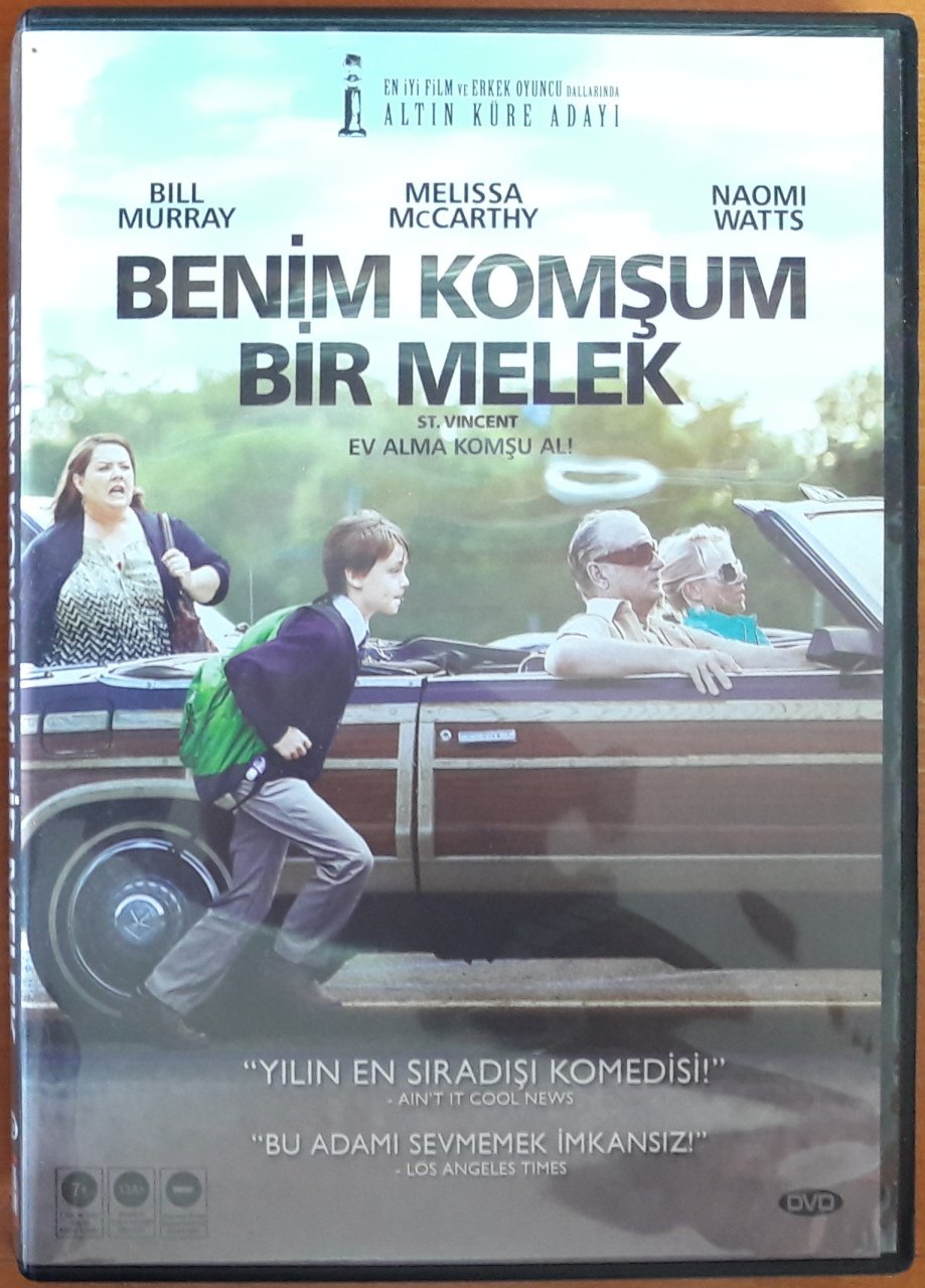 BENİM KOMŞUM BİR MELEK - ST. VINCENT - BILL MURRAY - NAOMI WATTS - DVD 2.EL
