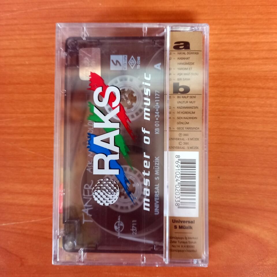 TANER - AŞK MAZİ OLDU (2001) - KASET SIFIR