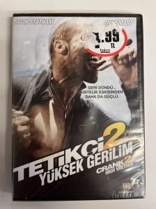 CRANK 2 HIGH VOLTAGE - TETİKÇİ 2 YÜKSEK GERİLİM - JASON STATHAM - DVD AMBALAJINDA SIFIR