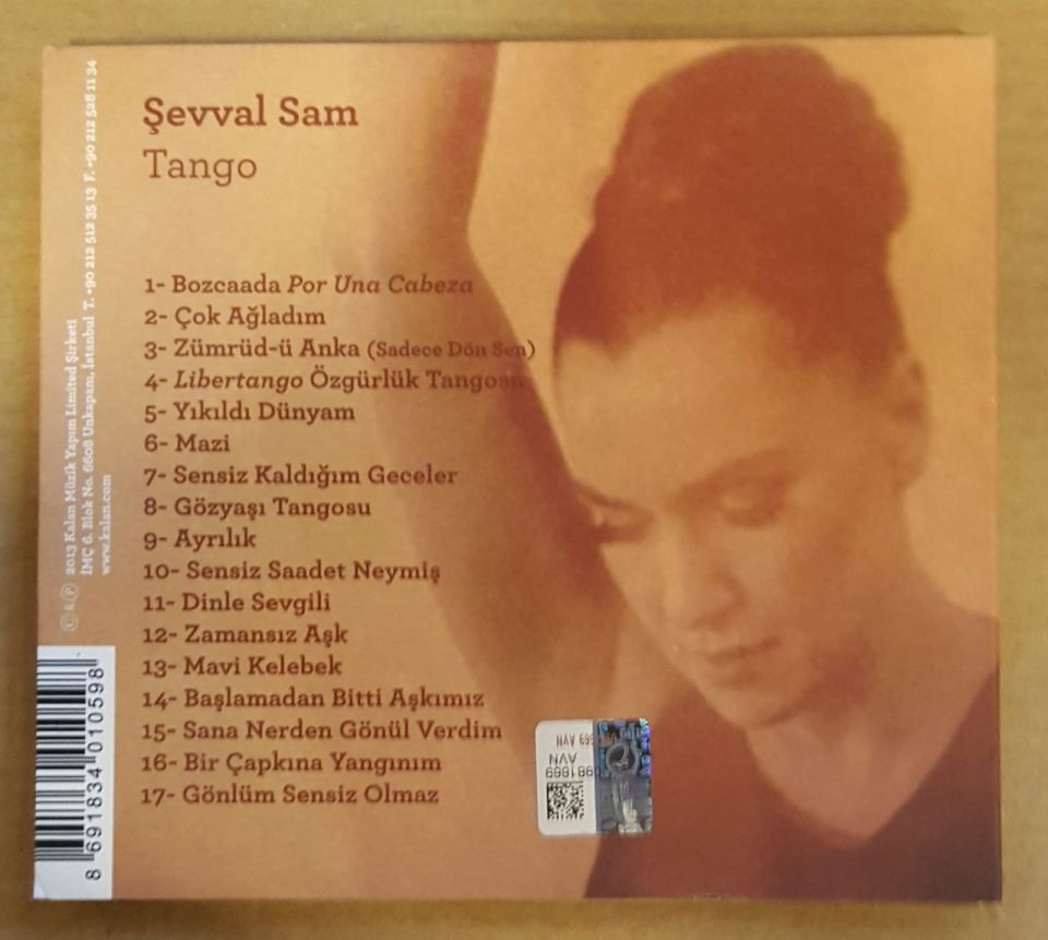 ŞEVVAL SAM - TANGO (2013) - CD 2.EL
