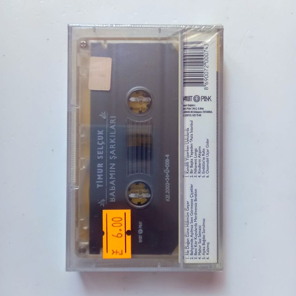 TİMUR SELÇUK - BABAMIN ŞARKILARI (2003) - KASET SIFIR