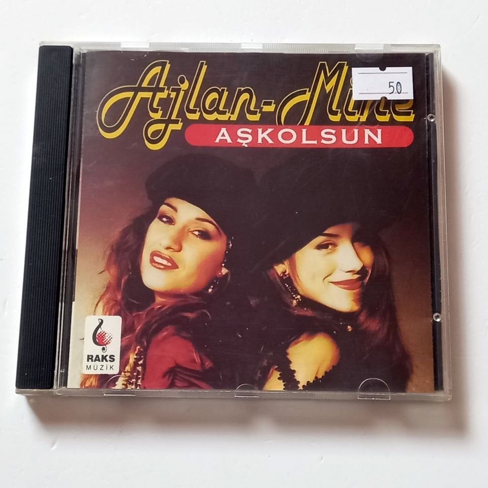 AJLAN MİNE - AŞKOLSUN - CD RAKS MÜZİK 2.EL