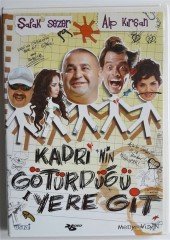 KADRİ'NİN GÖTÜRDÜĞÜ YERE GİT - ŞAFAK SEZER - ALP KIRŞAN - ONUR TAN - DVD 2.EL