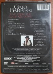 GATO BARBIERI - LIVE FROM THE LATIN QUARTER (2001) - DVD 2.EL 1.BÖLGE