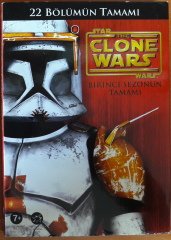 STAR WARS THE CLONE WARS - BİRİNCİ SEZONUN TAMAMI - DVD 2.EL