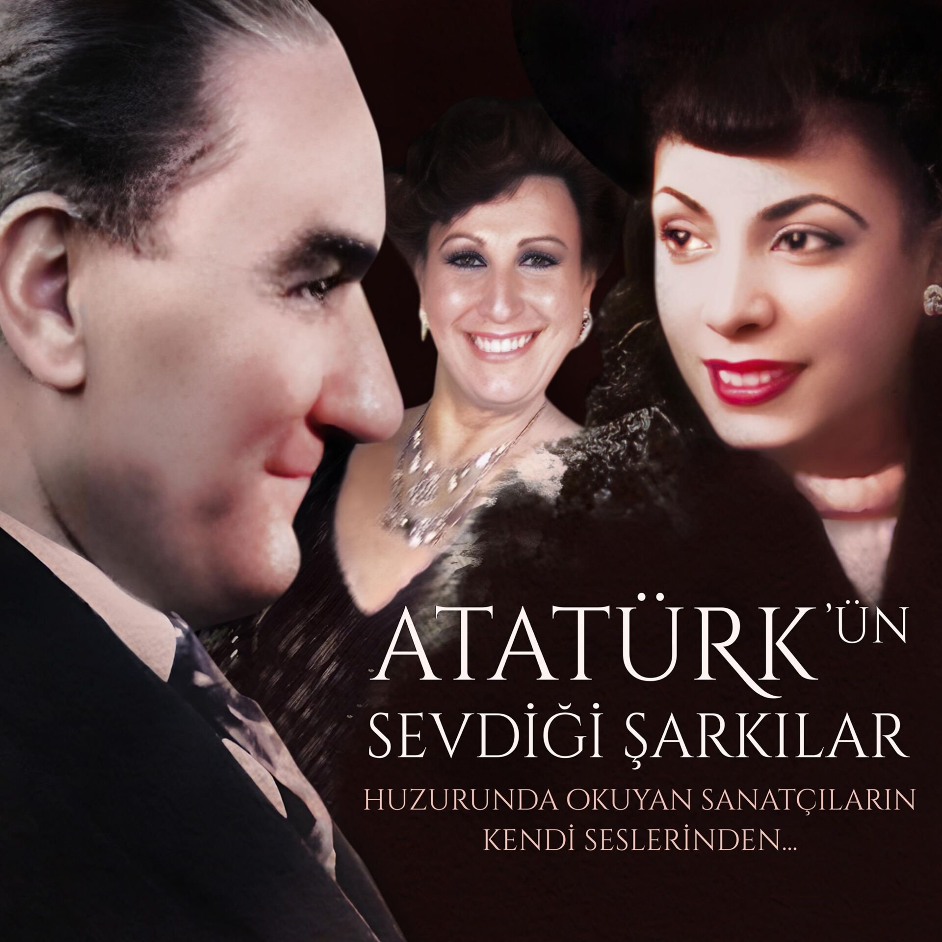 MÜZEYYEN SENAR & SAFİYE AYLA - ATATÜRK'ÜN SEVDİĞİ ŞARKILAR - 2xLP 2023 SIFIR PLAK