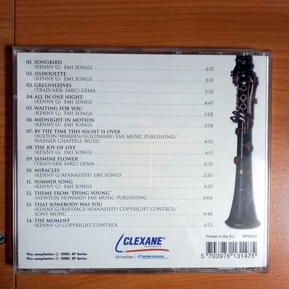 SHAKE KING PLAYS KENNY G. (2000) - CD PROMO 2.EL