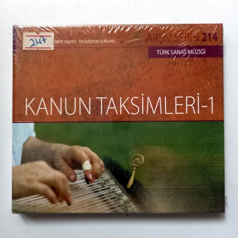 KANUN TAKSİMLERİ-1 / TÜRK SANAT MÜZİĞİ / TRT ARŞİV SERİSİ 214 - CD SIFIR
