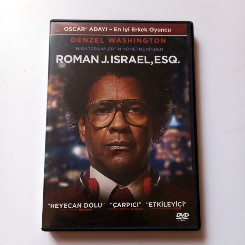 ROMAN J. ISRAEL, ESQ. - DENZEL WASHINGTON, COLIN FARRELL, YÖN.: DAN GILROY - DVD 2.EL