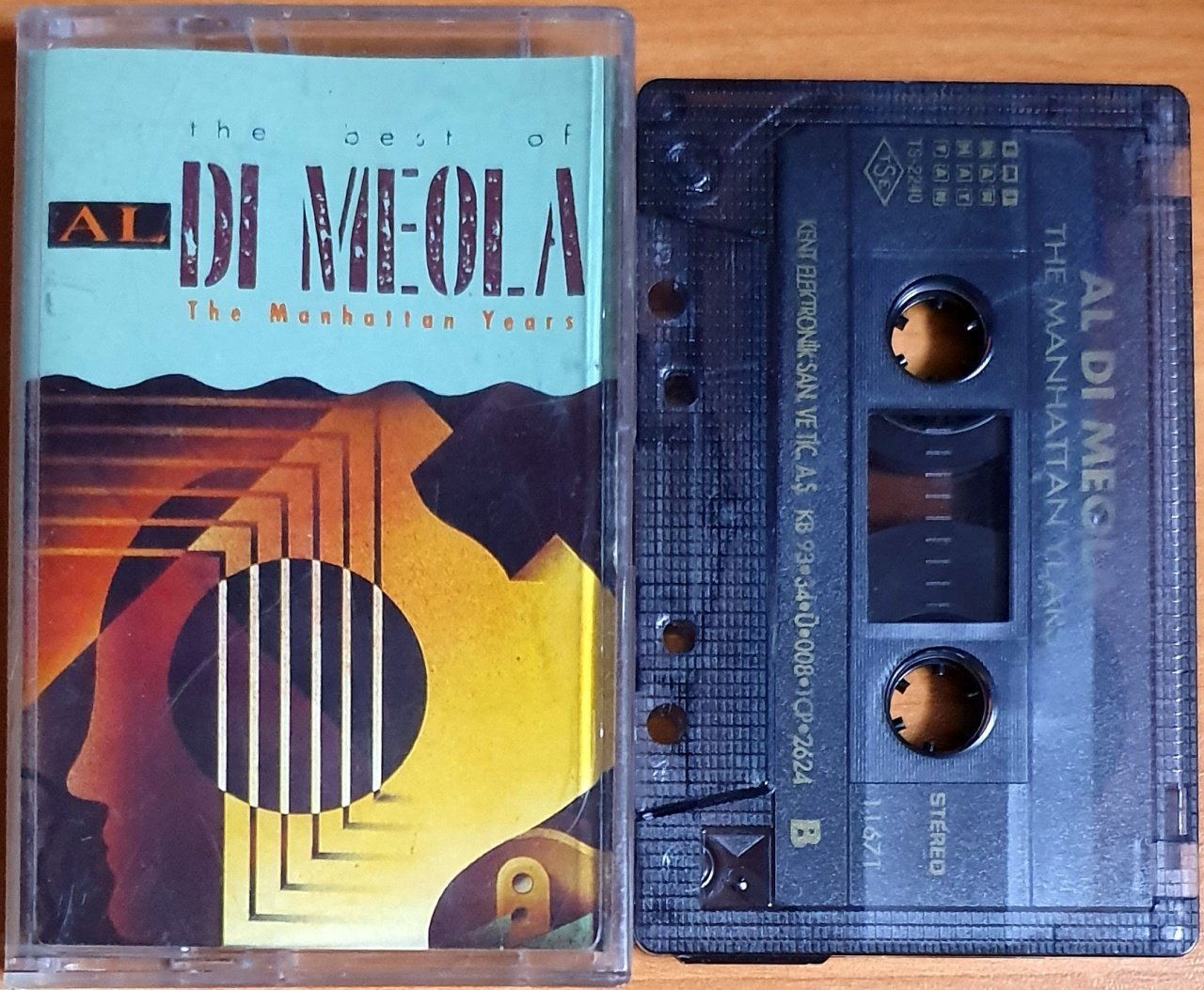 AL DI MEOLA - THE BEST OF / THE MANHATTAN YEARS (1993) - KASET KENT 2.EL