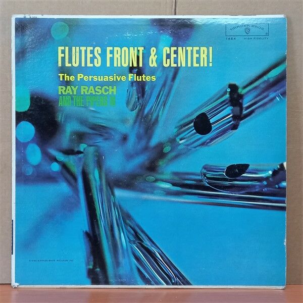 RAY RASCH AND THE PIPERS 10 – FLUTES: FRONT & CENTER! (1962) - LP 2.EL PLAK