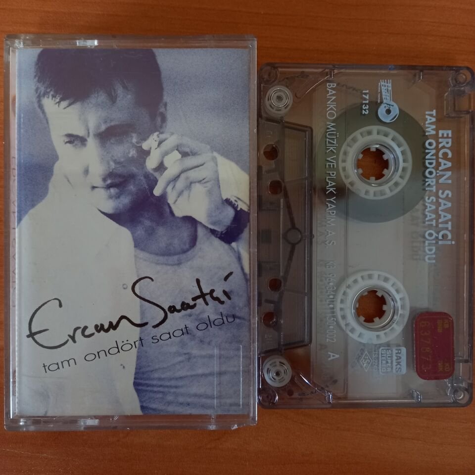 ERCAN SAATÇİ - TAM ONDÖRT SAAT OLDU (1996) - KASET 2. EL